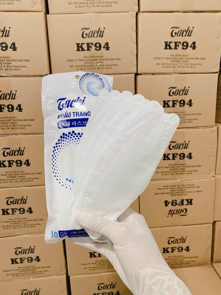 combo 100 cái khẩu trang kf94