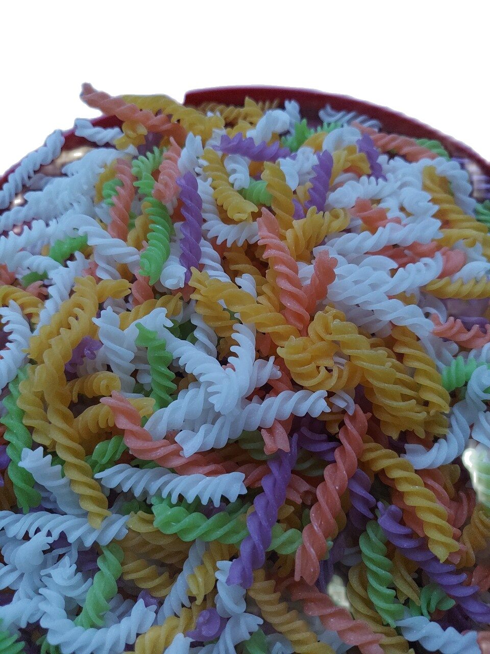 500 gram . nui xoắn rau củ .nui ngon