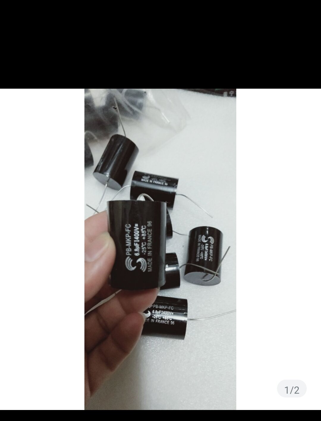 Tụ phân tần loa 6.8uf 400v