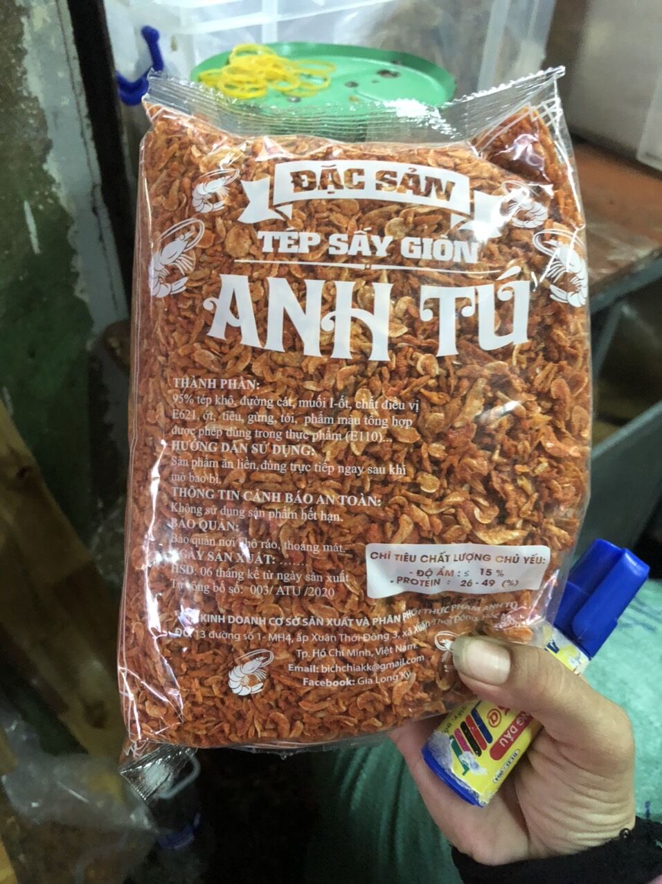 1KG Tép sấy (giao ngẫu nhiên)