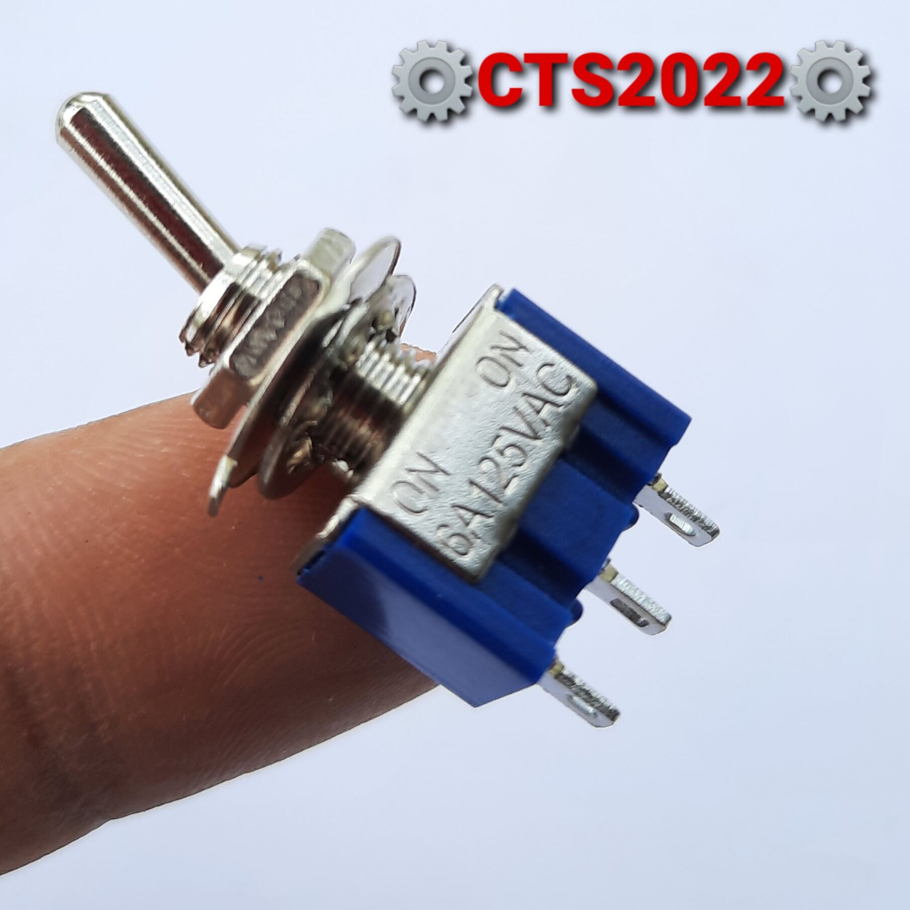 Công tắc tay gạt 125V-6A 3 chân