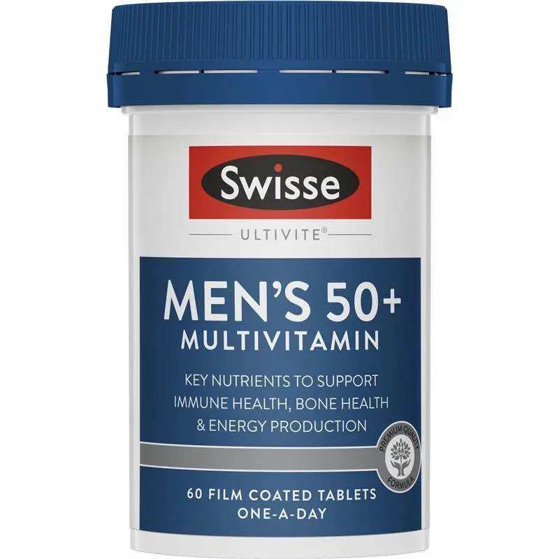 Swisse Mens Multivitamin 50+ 90 Tablets