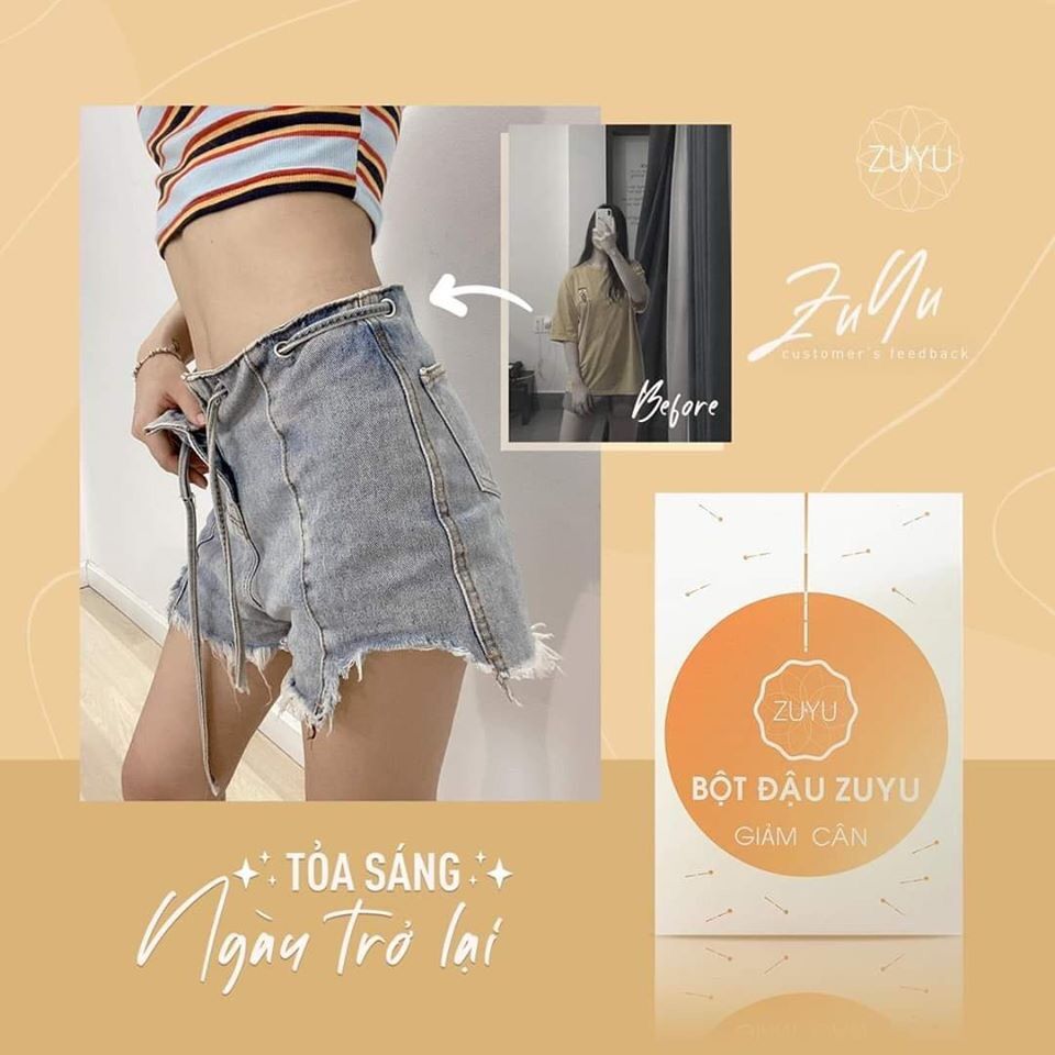 Bột Đậu ZuYu Giảm Cân Hộp 500gr