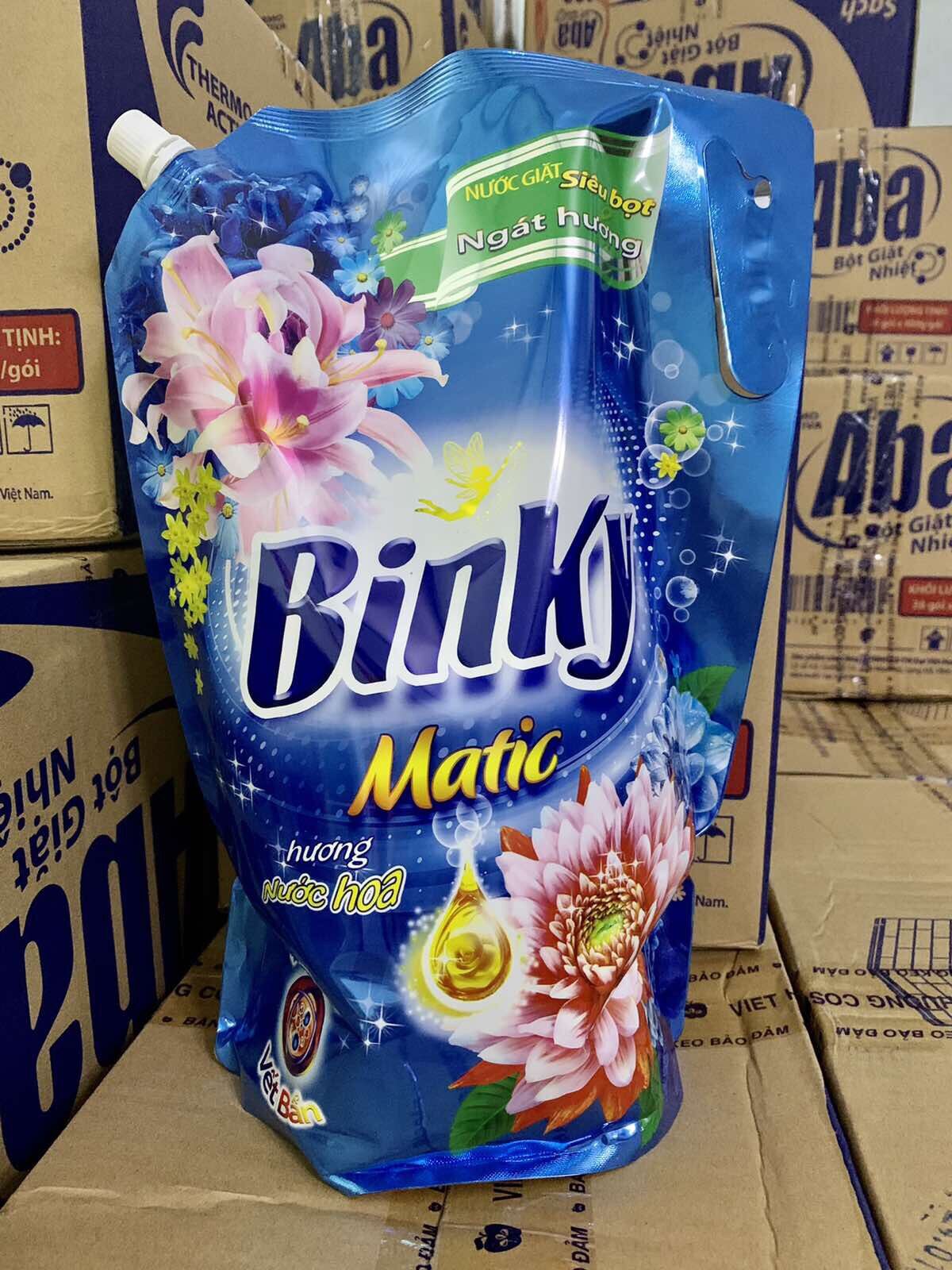 Nước giặt hương hoa Binky 3,1kg