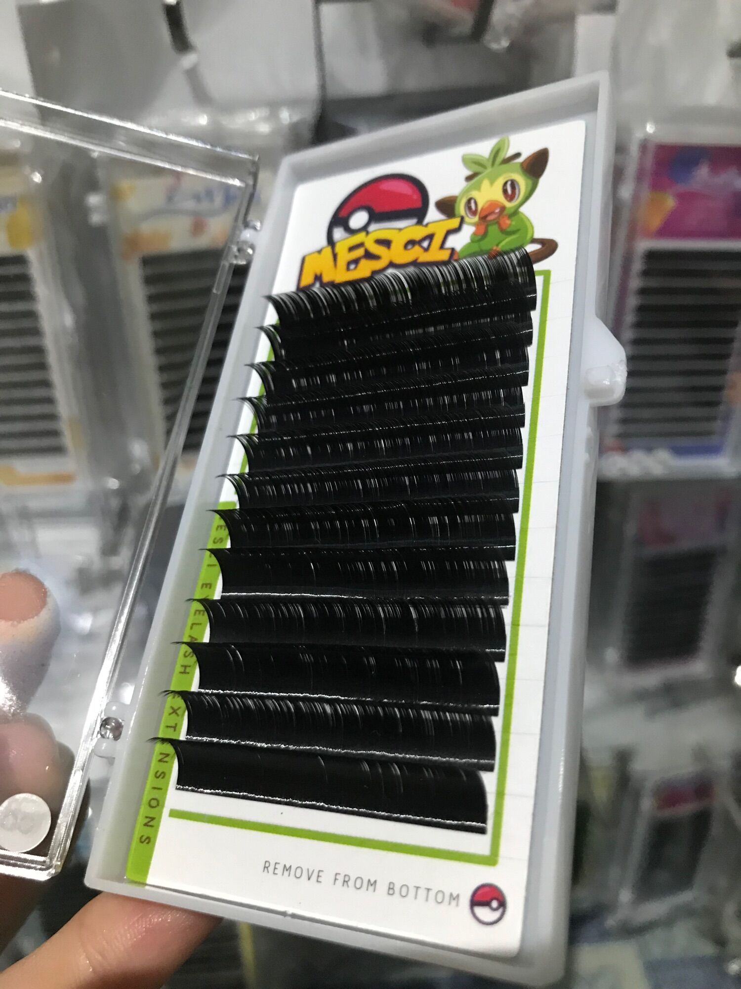 Flash sale mi khay lông mi mesci 0.10 c,cc,d