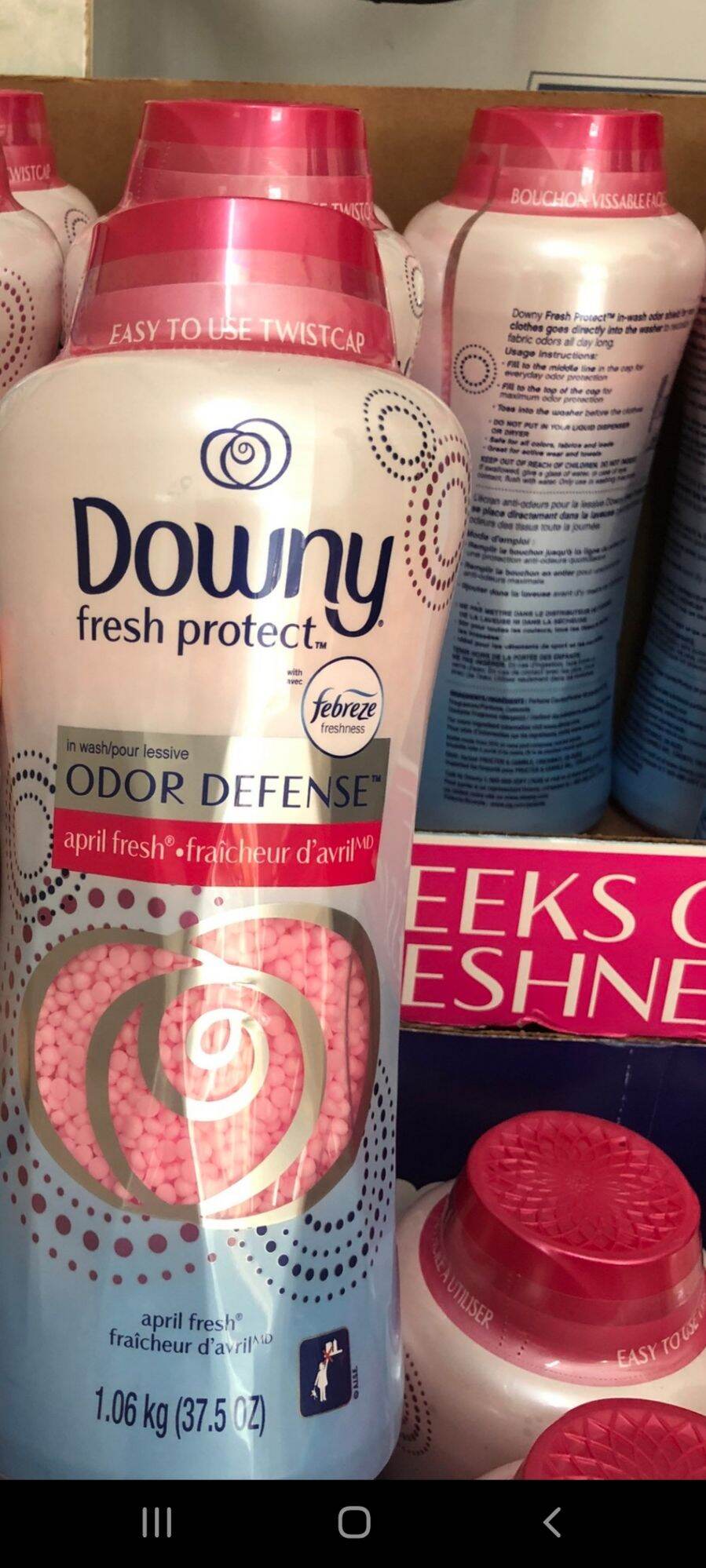 [HCM]VIÊN XẢ THƠM QUẦN ÁO DOWNY CỦA MỸ 1.06kg (Màu hồng Pink)