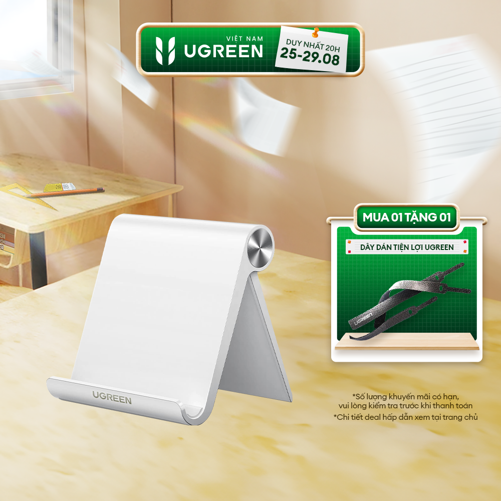 Giá đỡ Máy tính bảng năng động UGREEN LP115 - Hàng phân phối chính hãng - Bảo hành 18 tháng