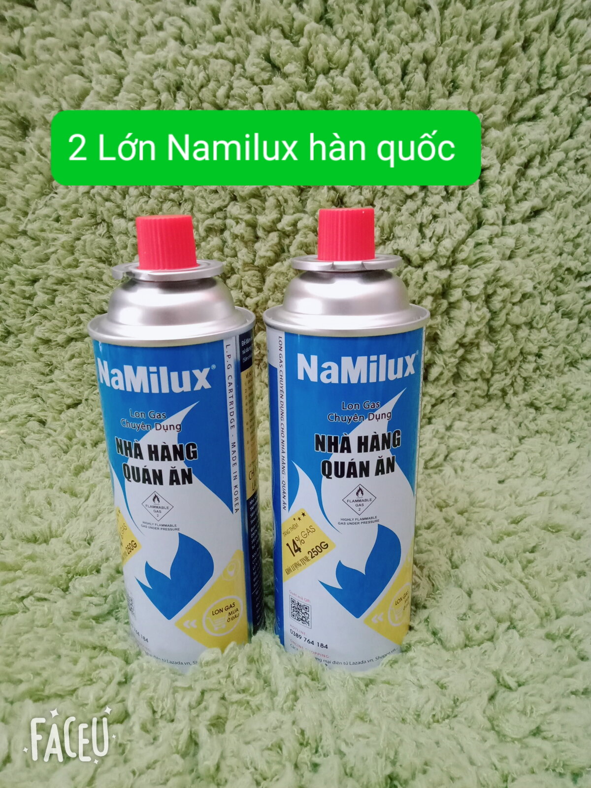 Combo 2 lon ga namilux made in korea
