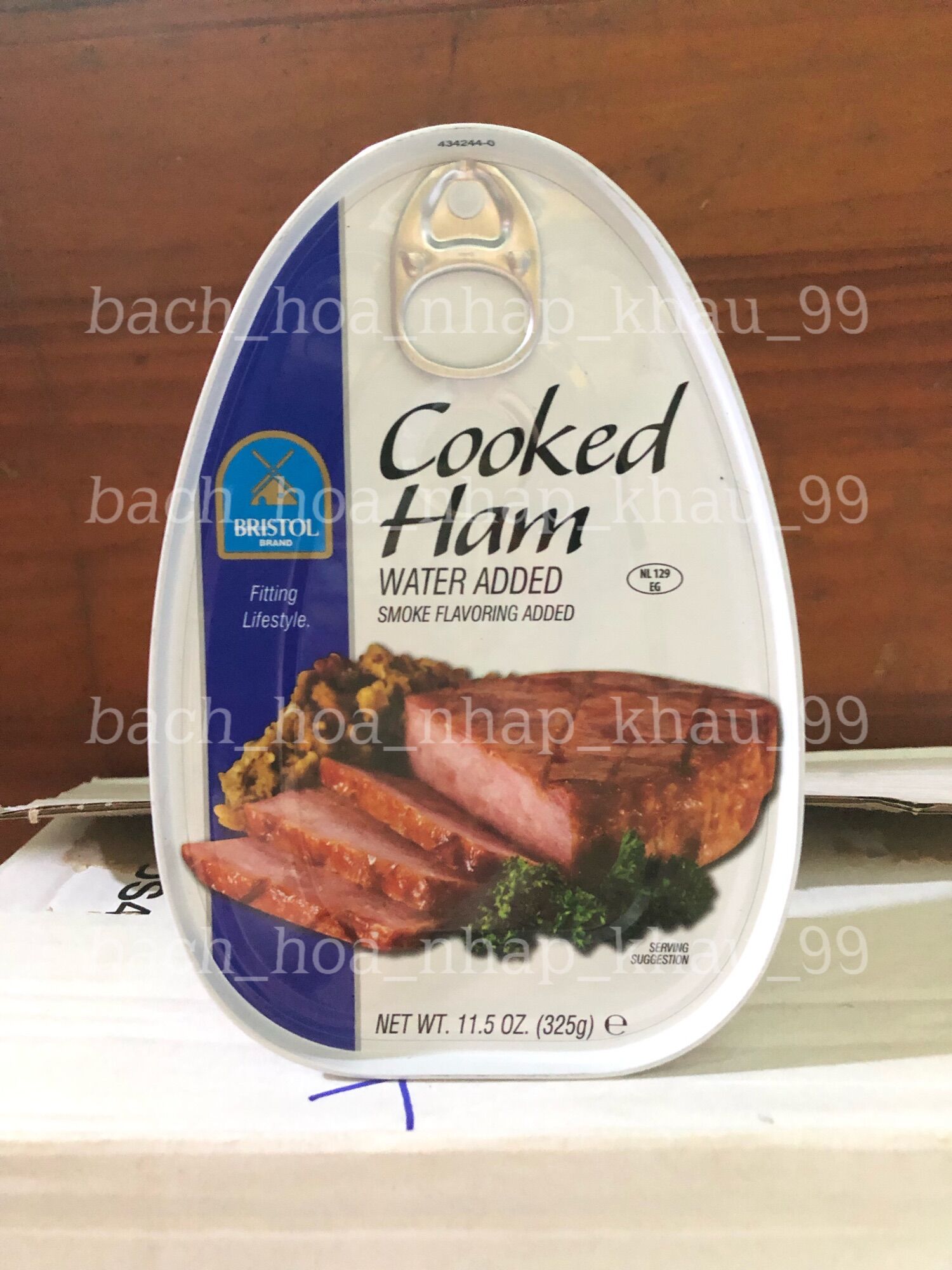 Thịt cooked ham bristol 325g - usa