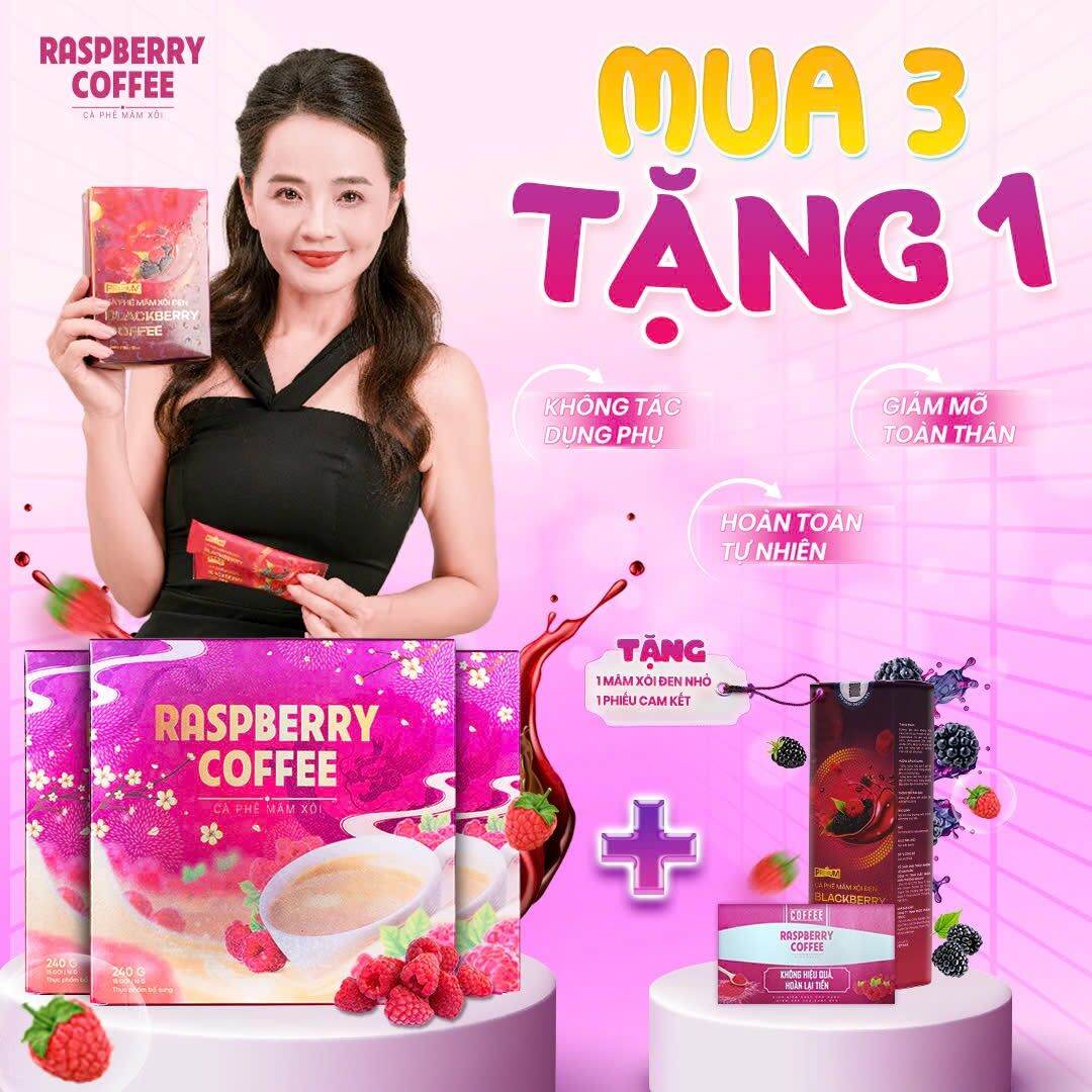 Cà Phê Mâm Xôi Giảm Cân Raspberry Coffee