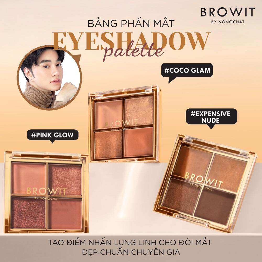 Bảng Phấn Mắt Browit 4 Ô Eyeshadow Palette