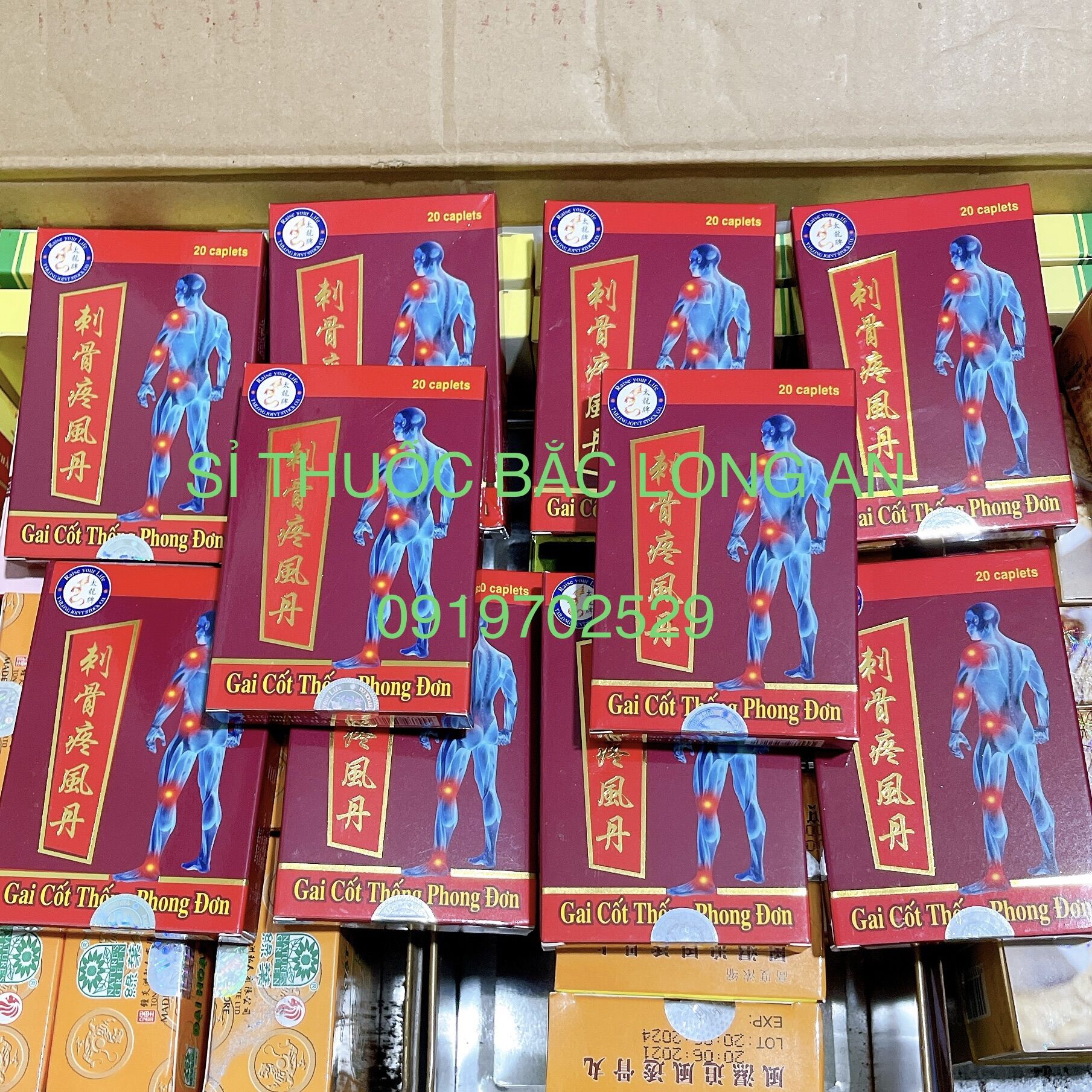 Combo 10 gai cốt thống phong đơn