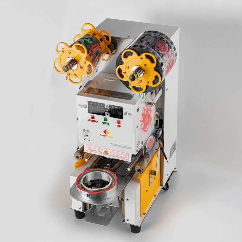 [GIÁ SỈ] Máy dập nắp cốc, ép miệng ly tự động Fast Mat FM-95