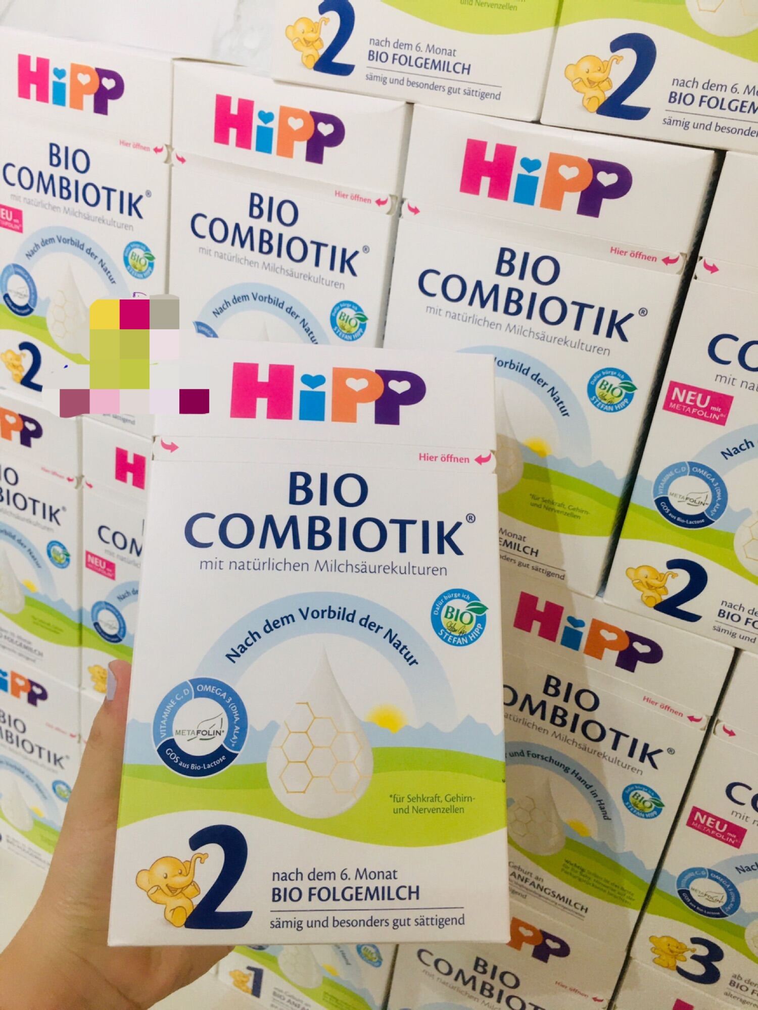 Sữa HIPP 2 COMBIOTIK 600g Nội Địa Đức