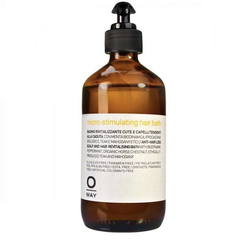 [HCM]OWAY - DẦU GỘI CHỐNG RỤNG TÓC MICRO-STIMULATING HAIR BATH 240ml