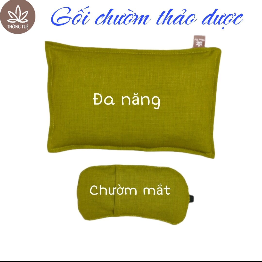 COMBO túi chườm thảo dược (Túi đa năng + Túi chườm mắt)