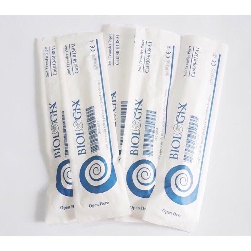 [HCM](Xuất Mỹ)Combo 50 Ống Bón Sữa Pipet Biologix
