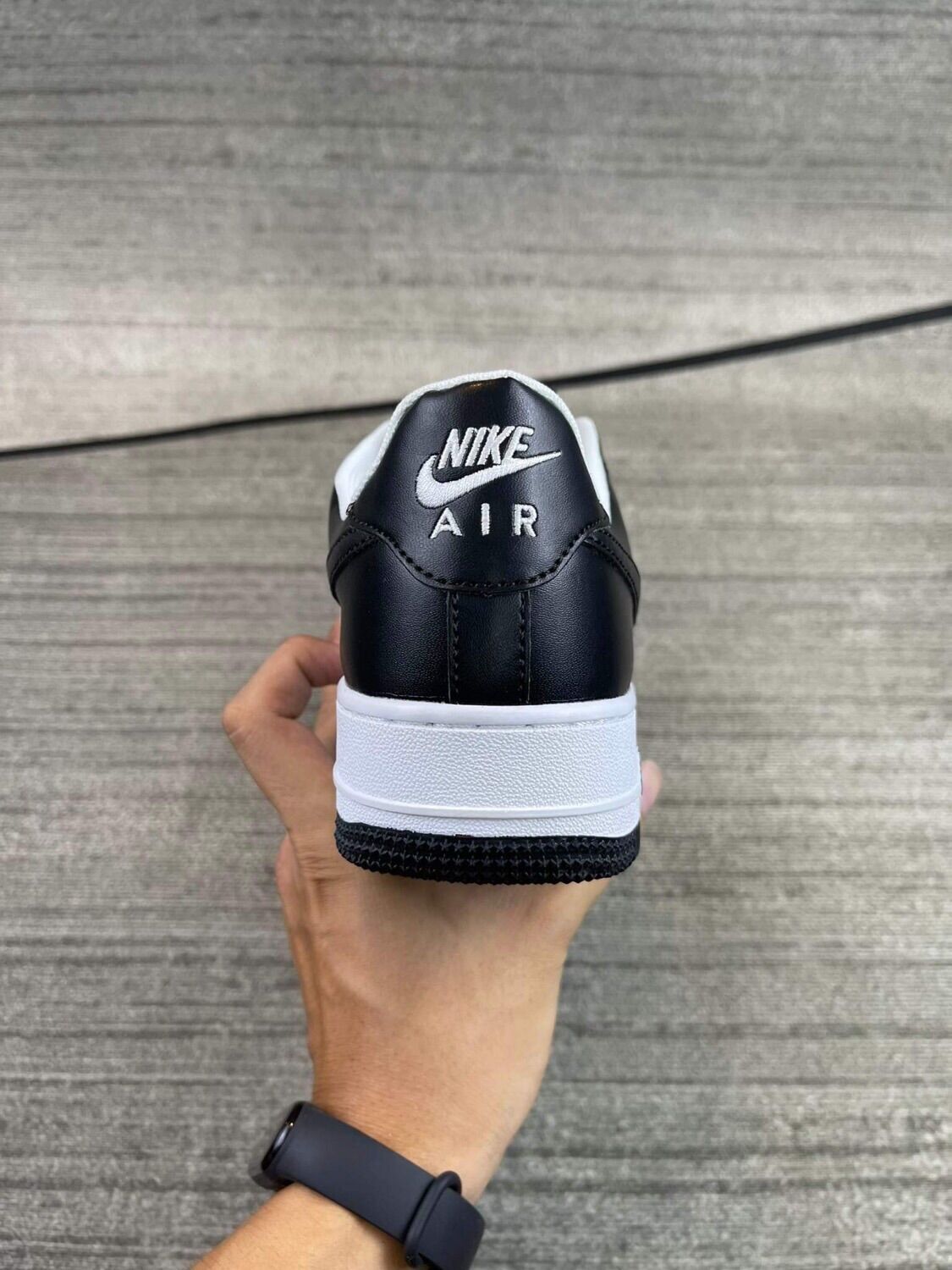 Giày Nike Air Force V1 - Đế nâu - Sneakers Nike chính hãng