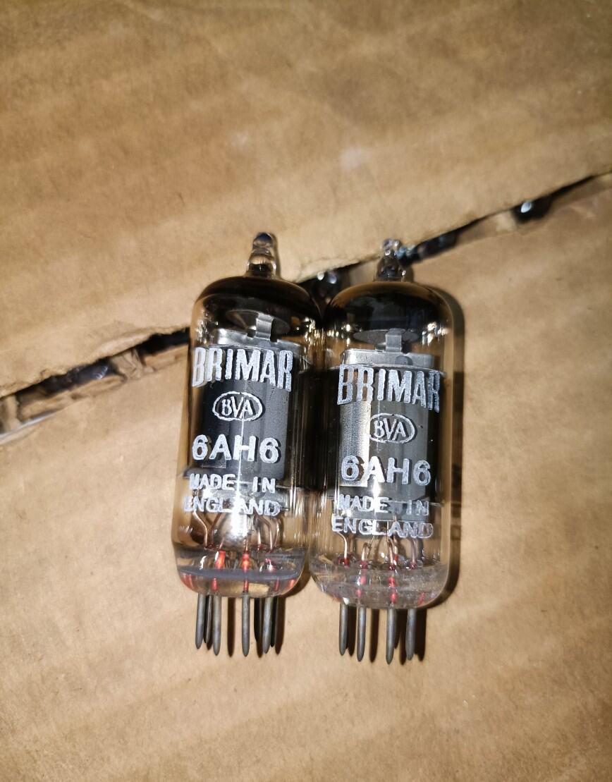 Bộ Ống Điện Tử BMW 6AH6 6BA6 6AU6 Mới Thay Thế 6J5 6K4 6J4 Cung Cấp Cặp Đôi