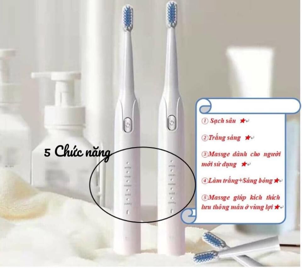 BÀN CHẢI ĐÁNH RĂNG ĐIỆN NANO CLEAN ELECTRIC