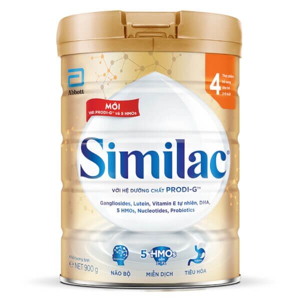 Sữa bột similac iq plus 4 hmo 900g