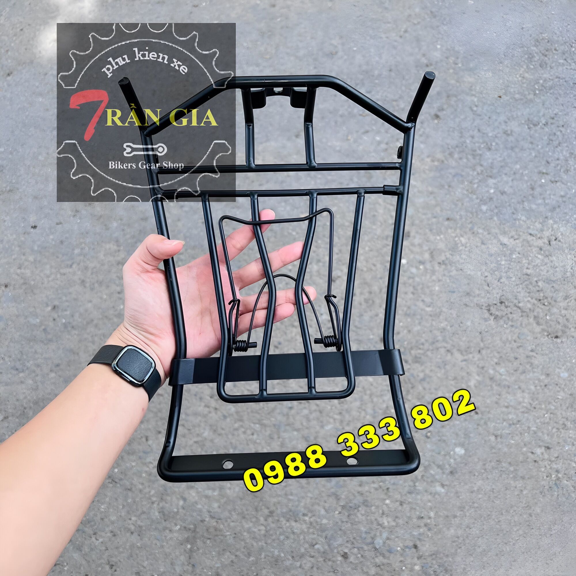 Baga ab airblade 160/125 sơn tĩnh điện - gác baga ab 2023