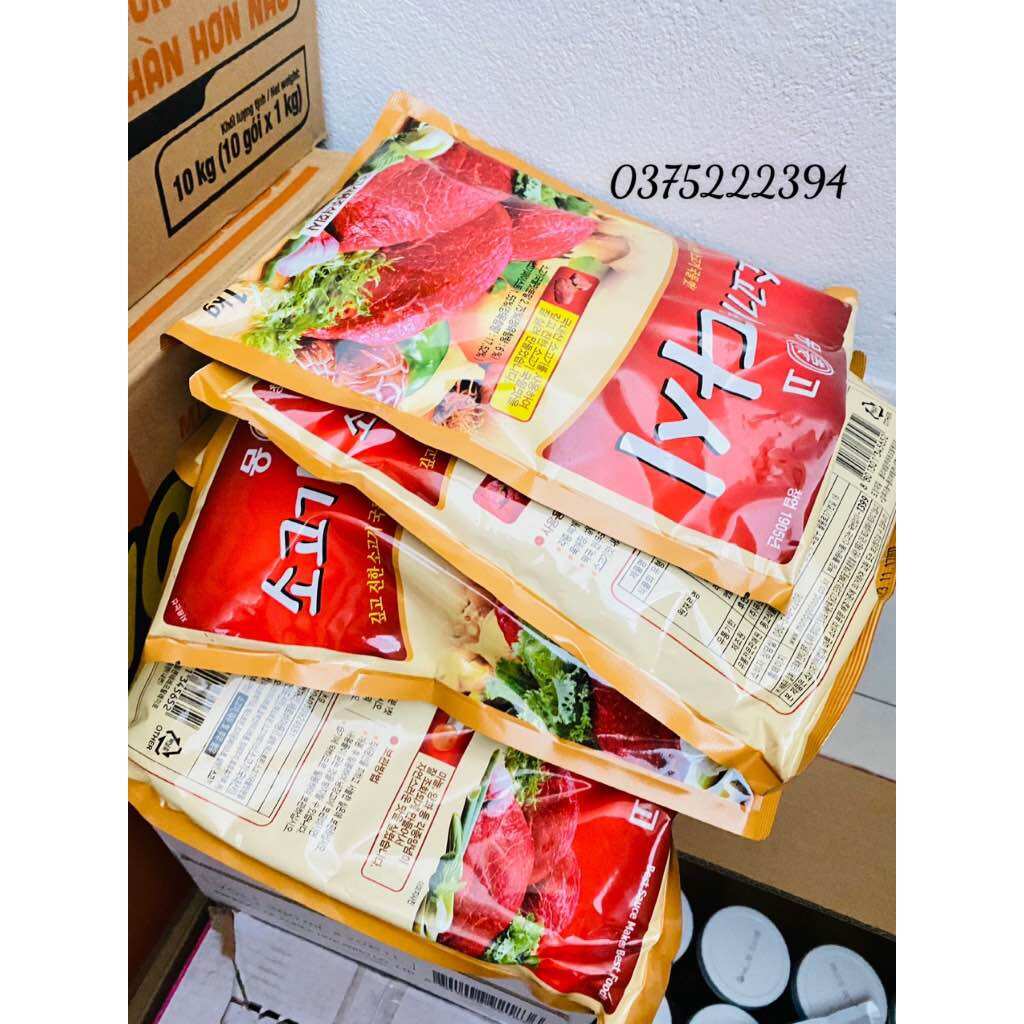 Hạt nêm vị bò Dasida, mongo nhập khẩu Hàn Quốc - 1Kg