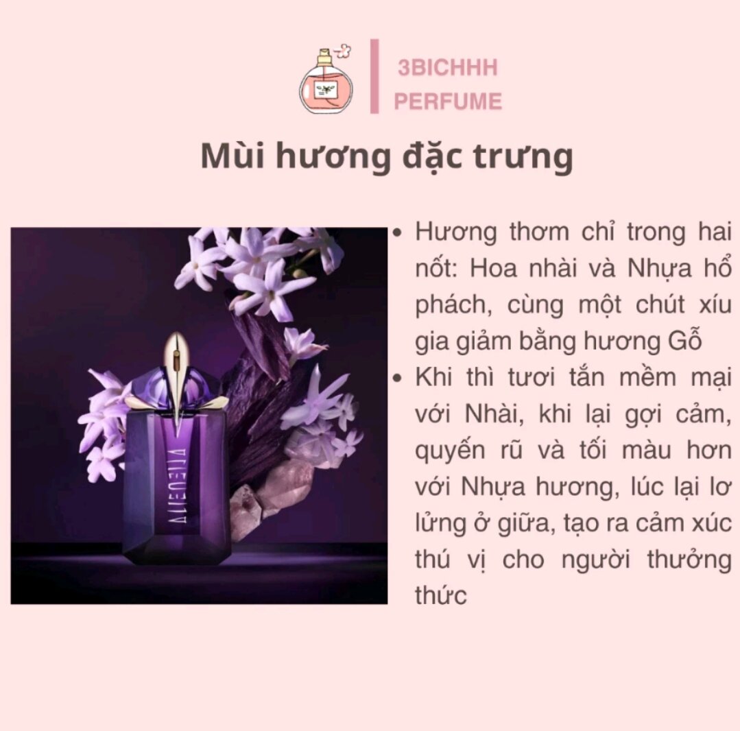 nước hoa 10ml chiết ALIEN MUGLER màu tím