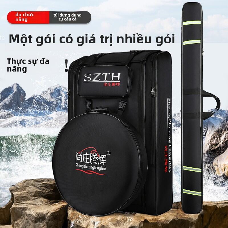 Túi Đựng Câu Cá Dung Tích Lớn Túi Đựng Tay Cầm Câu Cá Túi Đeo Vai Đôi Túi Đựng Đồ Đi Bộ Ngoài Trời Đa Năng Cho Câu Cá