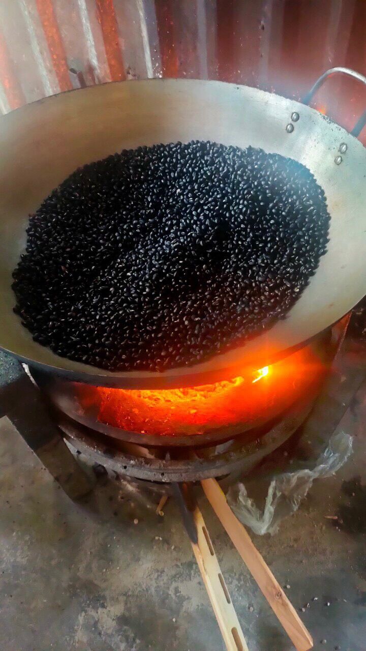 Bột đậu đen rang xanh lòng nguyên chất 500gr