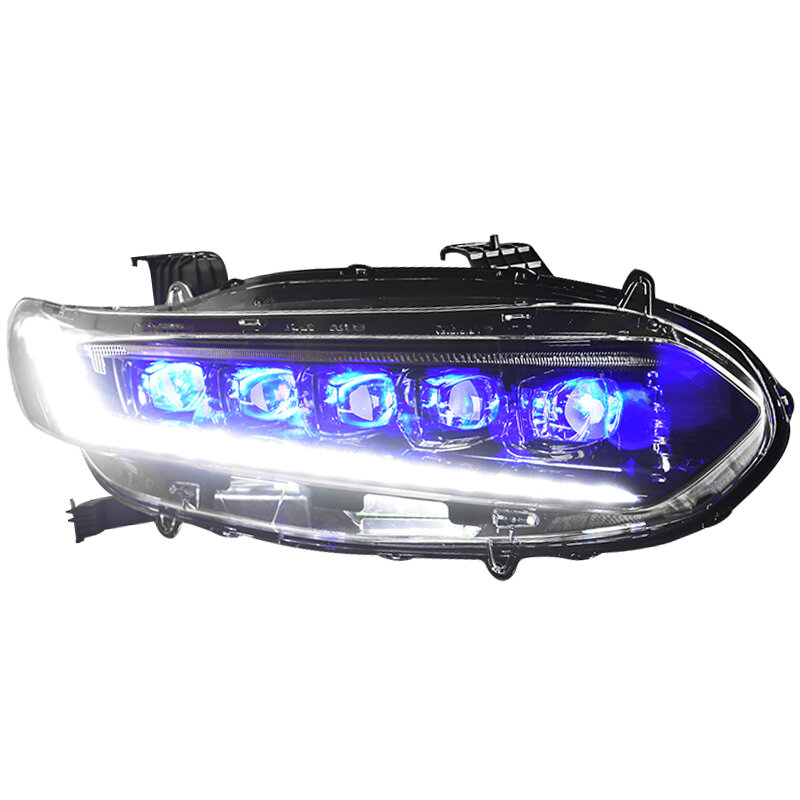 Modified Blue LED Daytime Running and High Beam Crystal Lens Headlight Assembly Giá 22,617,000 Đồng*Miễn phí vận chuyển