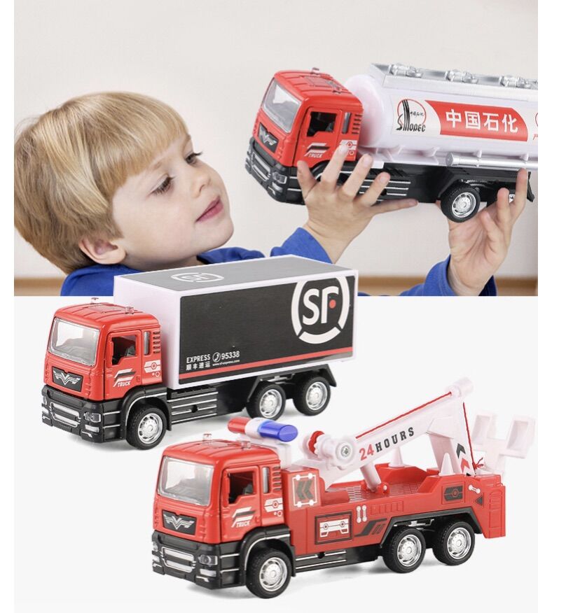 Xe cứu hoả đồ chơi cho bé size vừa (20cm)