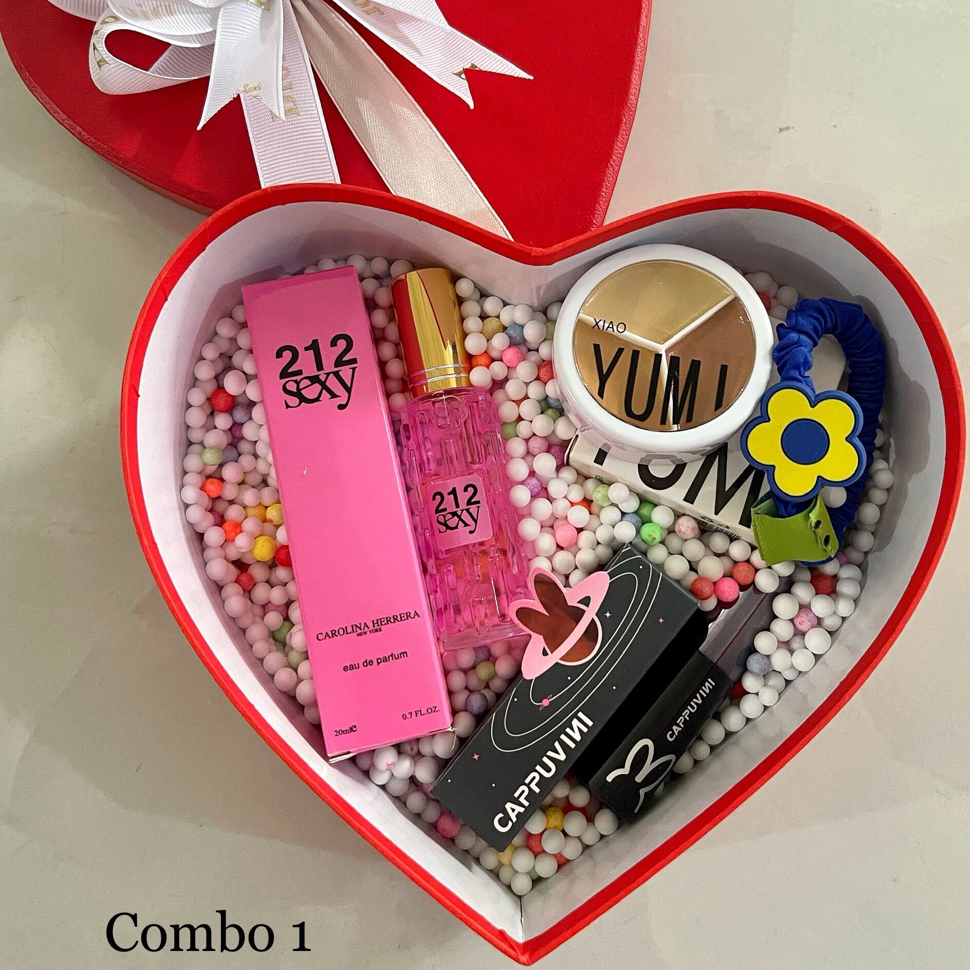 Combo quà tặng hộp tim 4 món siêu xinh
