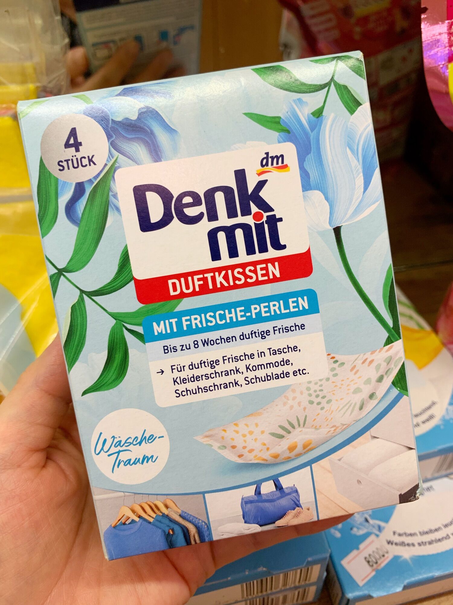 Túi thơm quần áo denkmit/ hộp 4 túi