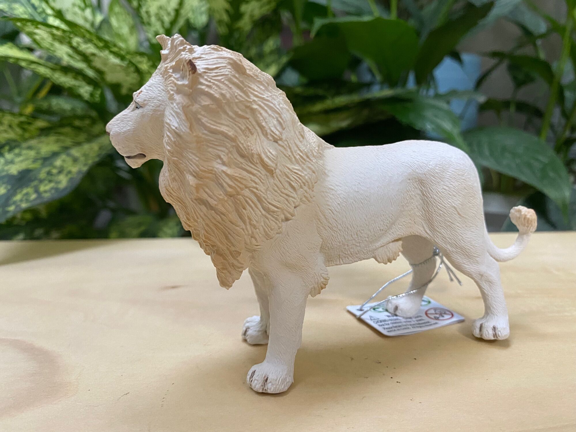 [CHÍNH HÃNG COLLECTA] MÔ HÌNH ĐỘNG VẬT - SƯ TỬ TRẮNG BỐ