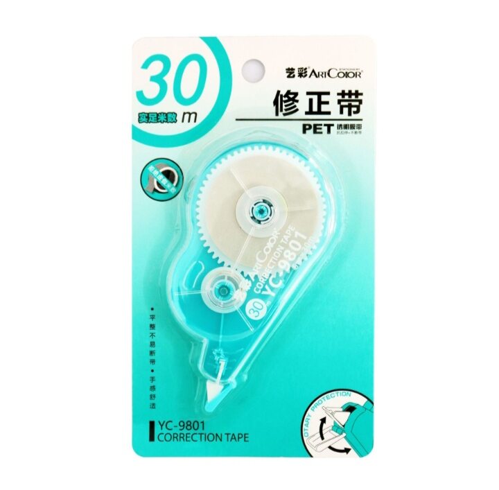 Bút xóa kéo 30m - xanh ngọc