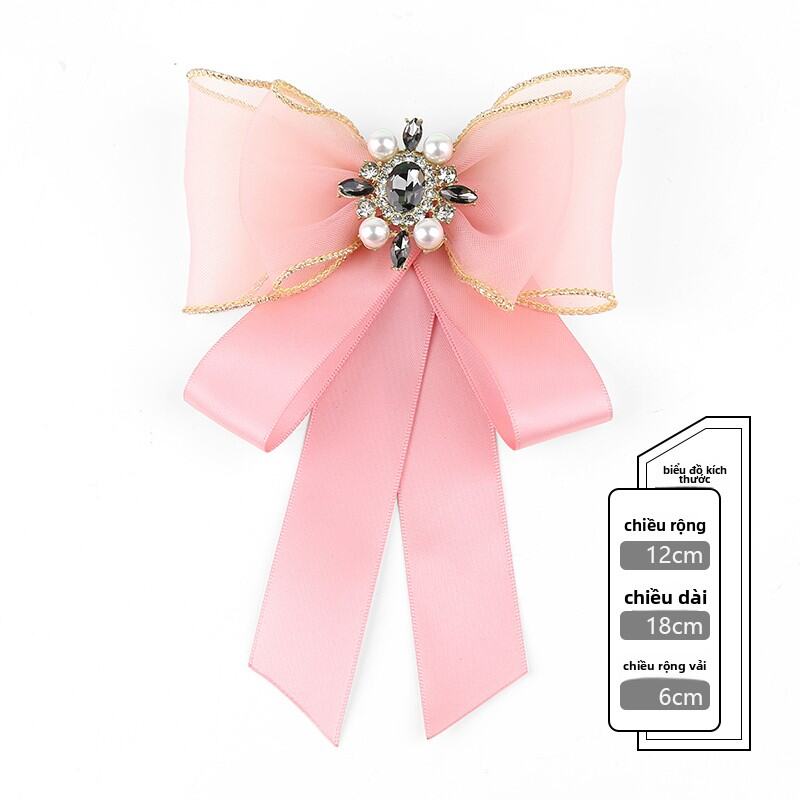 Phụ Kiện Trang Phục Nữ Pure Color Graduation Decor Butterfly Bow Tie Lace Fashion Korean Style Shirt Accessory Necktie