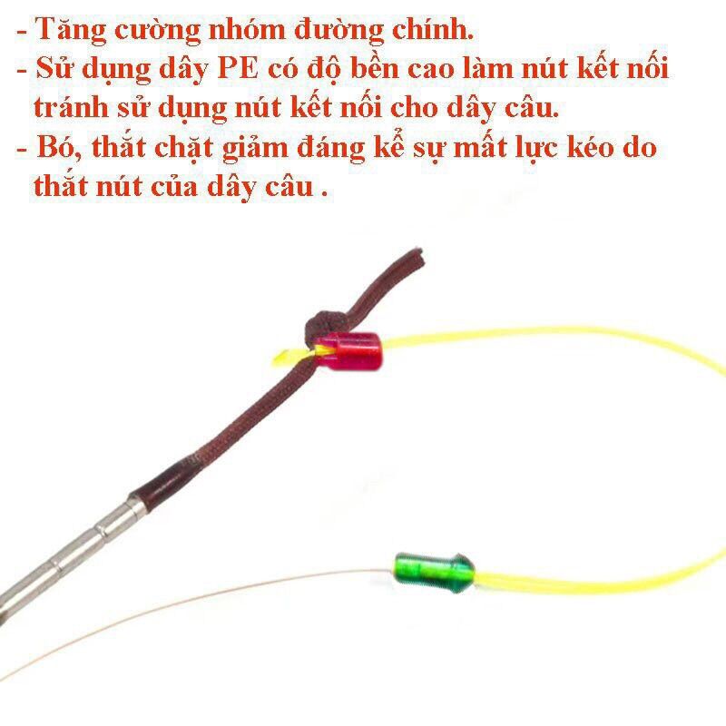 Dây PE nối đầu cần, chống nổ trục(Combo 5c)