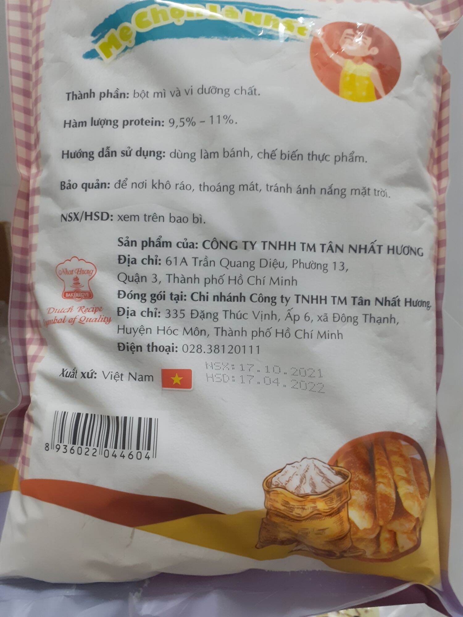Bột Mì Đa Dụng Số 11 Mama's Choice 1KG