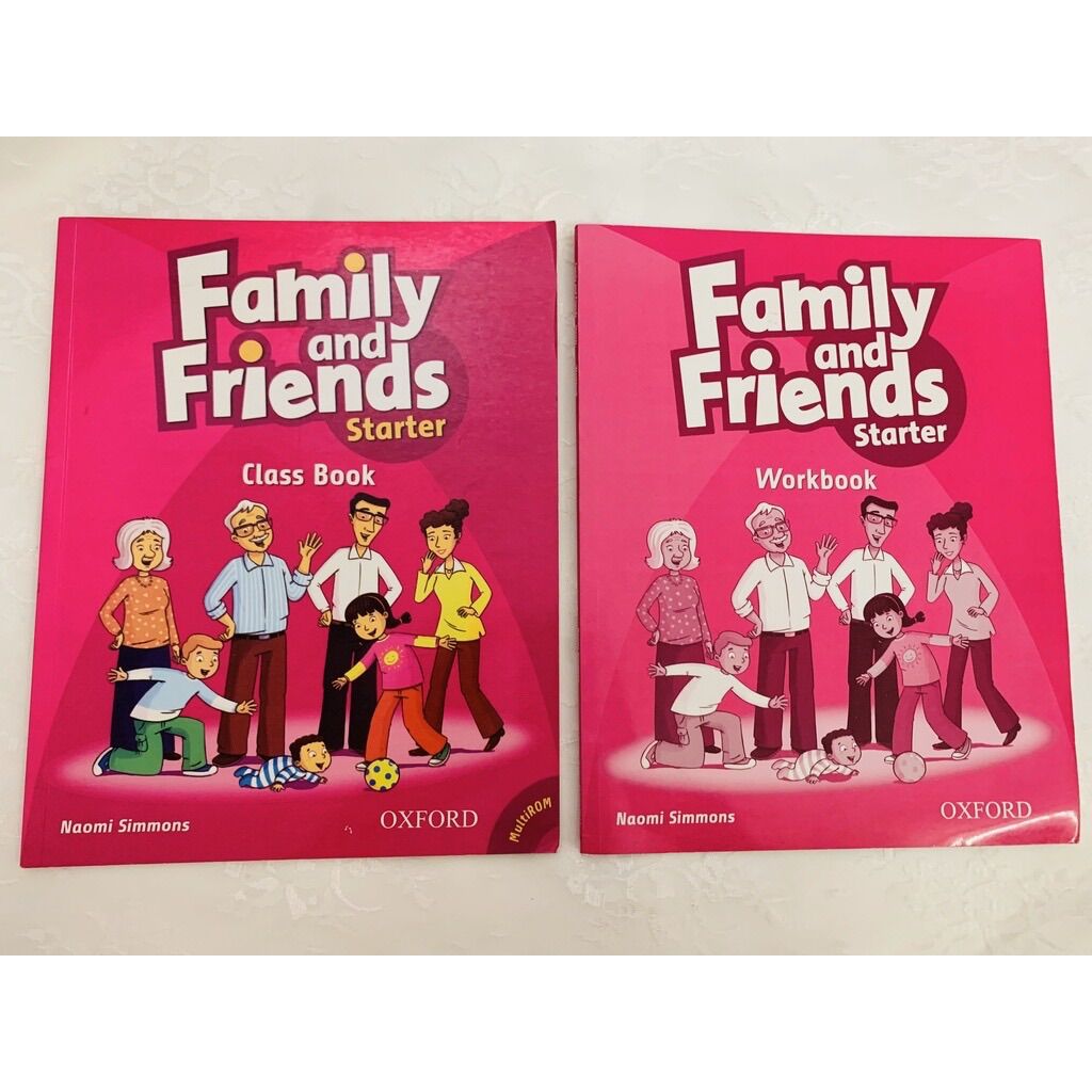 Sách - Bộ Family And Friends Starter - bản 1st