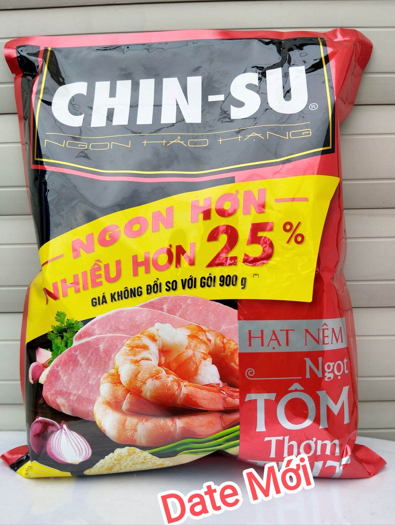 Hạt nêm chinsu 1,125kg tơm thịt ngon rẻ