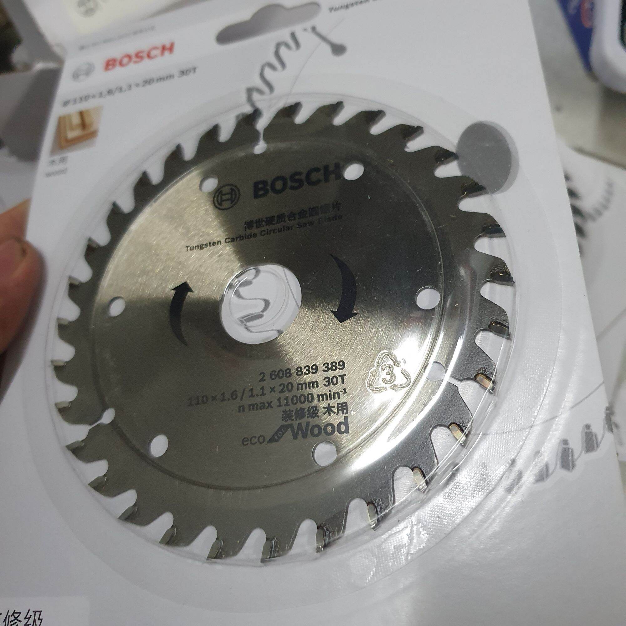LƯỠI CẮT GỖ, CƯA GỖ 110MM BOSCH 30R CÔNG TY