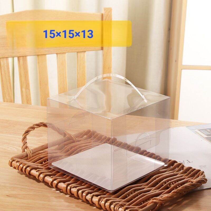 Hộp Mica Vuông trong suốt dùng đựng Bánh / Quà đang hot.Hộp Mica Trong đựng Bánh và Quà cực xinh.