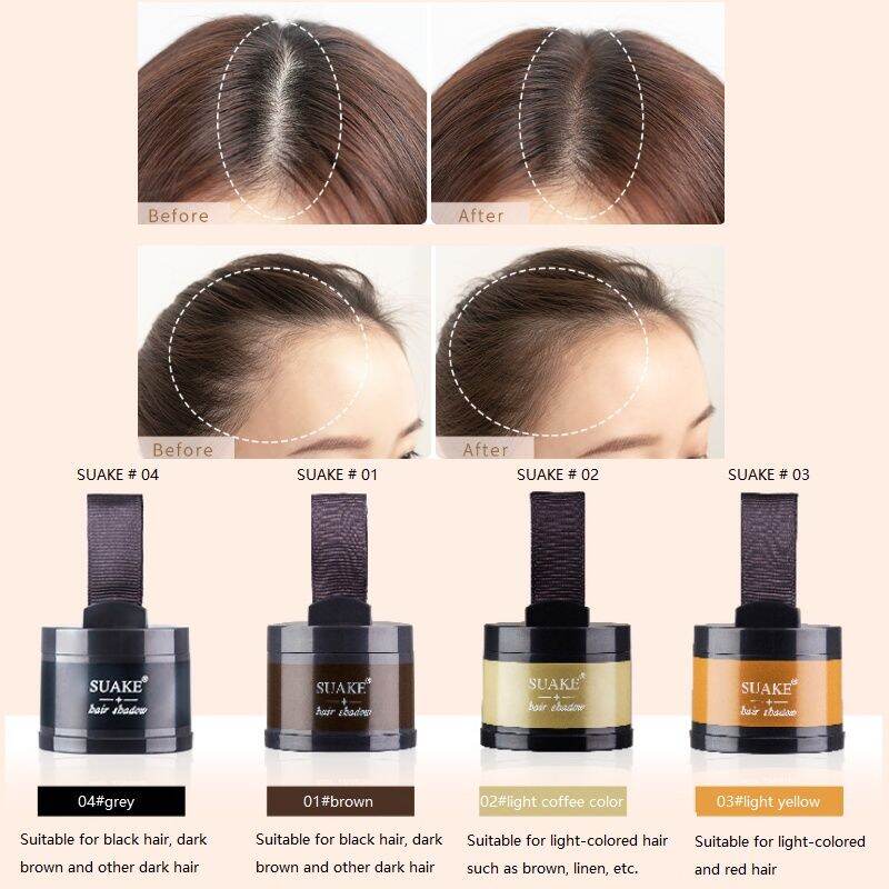 Phấn phủ tóc, Che khuyết điểm, Phủ bạc Màu Nâu Đậm Số 1
