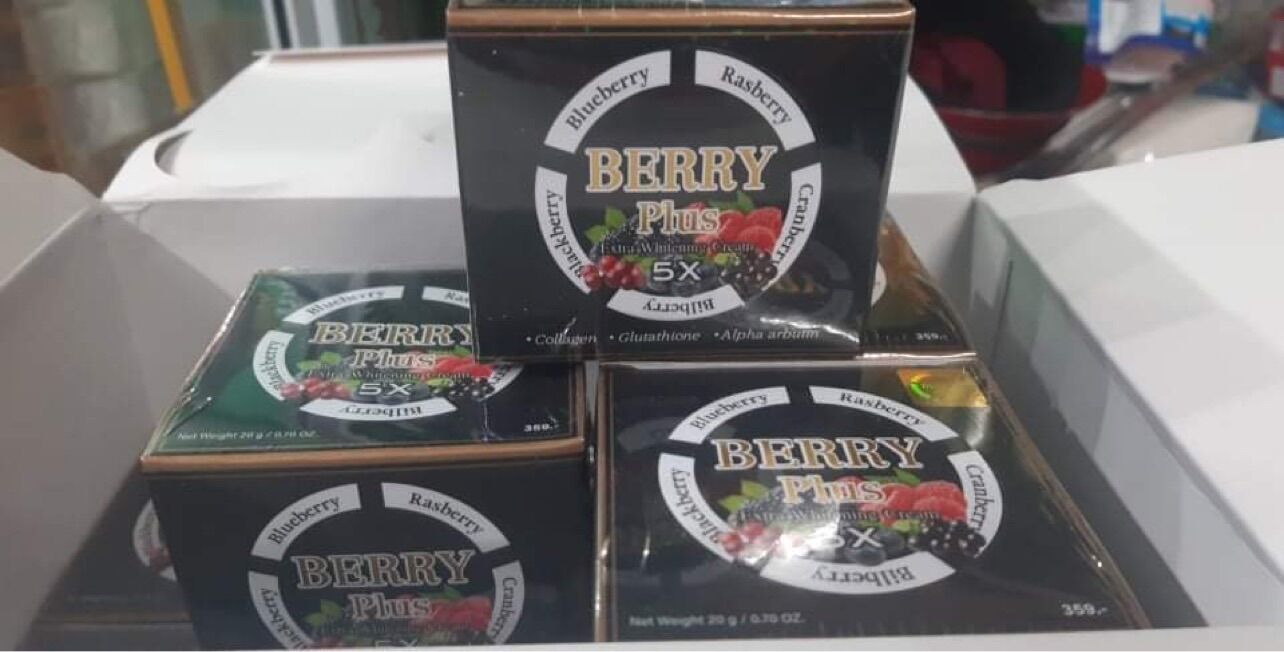 Kem Berry plus 5x trái cây 20g