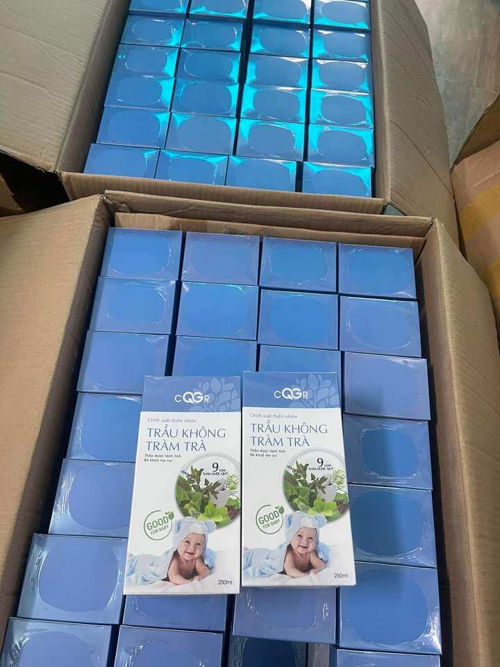 Sữa tắm lá tràm trà và trầu không CQGR chính hãng