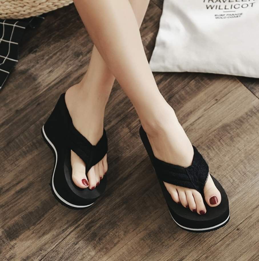 Dép kẹp xốp đế xuồng lượn sóng 10f
