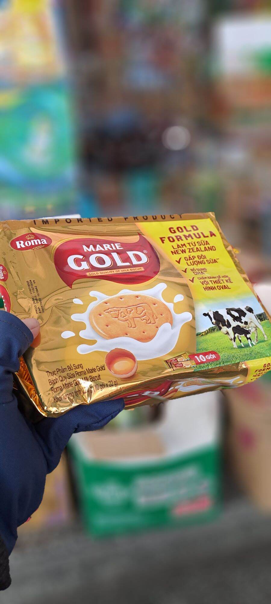 Bánh quy sữa Marie gold 220gr