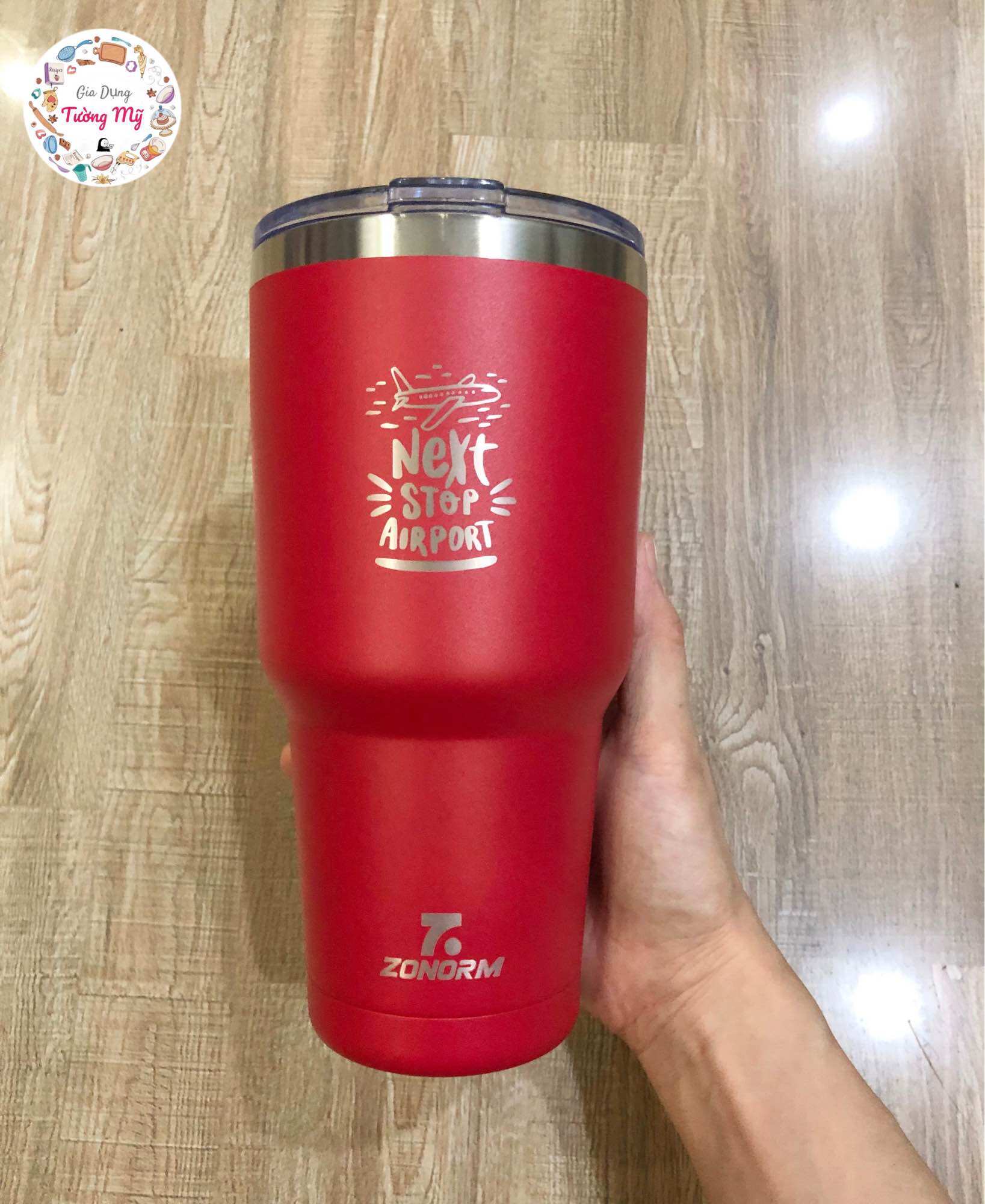 [Hàng Loại 1] Ly Giữ Nhiệt 900ml Inox 304 Sơn Nhám Cao Cấp Kèm Túi + 2 Ống Hút + Cây Rửa Ống Hút + Sticker 3D