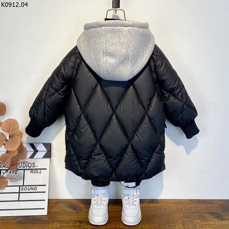 Áo phao lót nỉ bé trai size đại